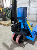 Тележка гидравлическая с весами 2000 кг 1150 мм полиуретановые колеса TOR CBY-CW2