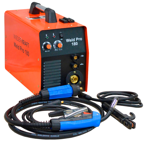 Weld Pro 180  Сварочный аппарат инверторный 180A, 220В  MIG/MAG/MMA