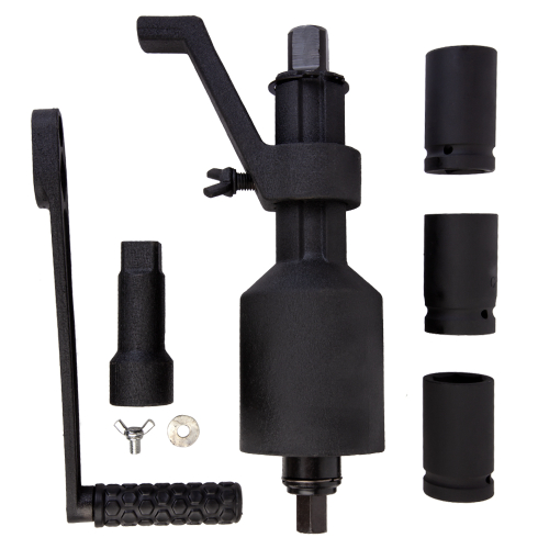 WDK-736 Гайковерт редукторный грузовой 1:58 в пластиковом кейсе, 3800 Нм