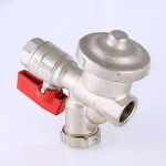 Кран шаровый с фильтром и редуктором давления ½"в x ½"в Valtec VT.300.N.04