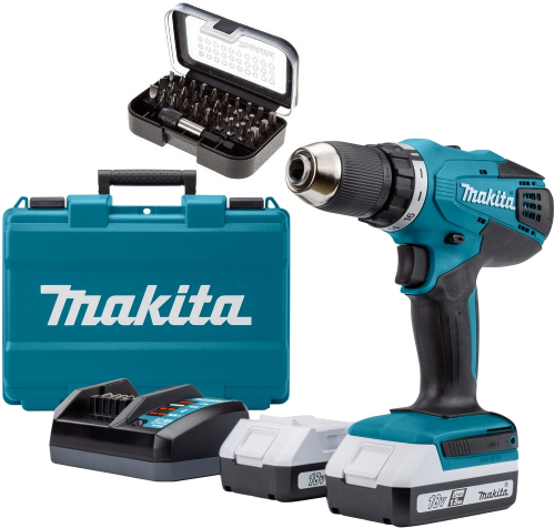 Дрель-шуруповерт Makita DF457DWEX8