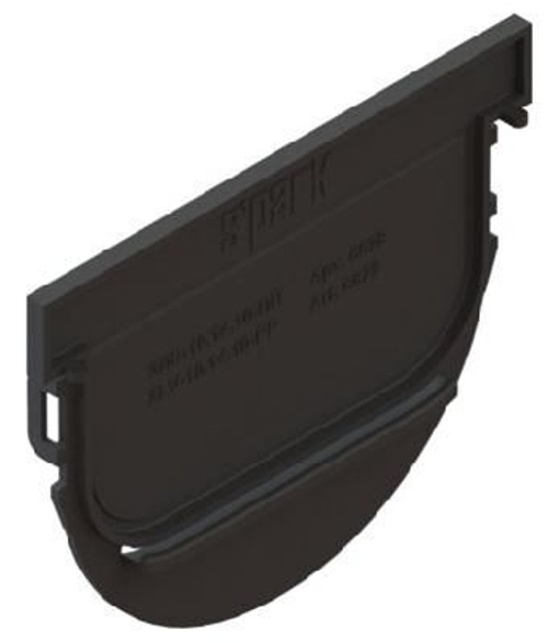 Переходник/Заглушка торцевая S’park З для лотка водоотводного пластикового