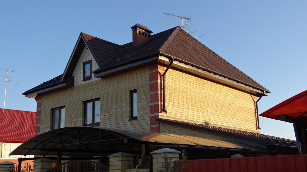 Кронштейн желоба Lux, шоколад