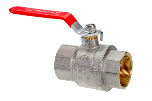 Ридан BVR-R 065B8307RG — Кран шаровой ГОСТ59553-2021 PN40 DN15 с внутренней резьбой; Т -20 °С...+120 °С; материал корпуса латунь