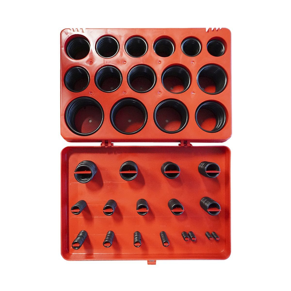 WDK-214046 Набор уплотнительных колец резиновых, черных, 382 шт