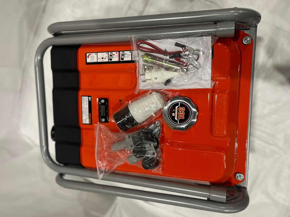 Генератор бензиновый 5,0 кВт 220В с АВР, электростартером и колесами TOR KM6500HA