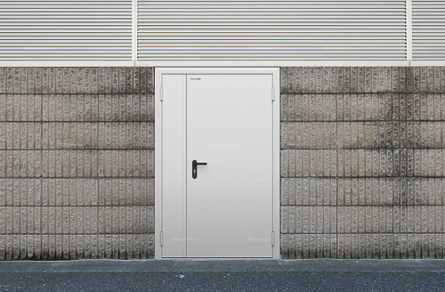 Техническая двустворчатая дверь, 1150х2050, правая