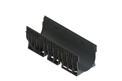 Лоток водоотводный пластиковый PolyMax Basic DN300 h360