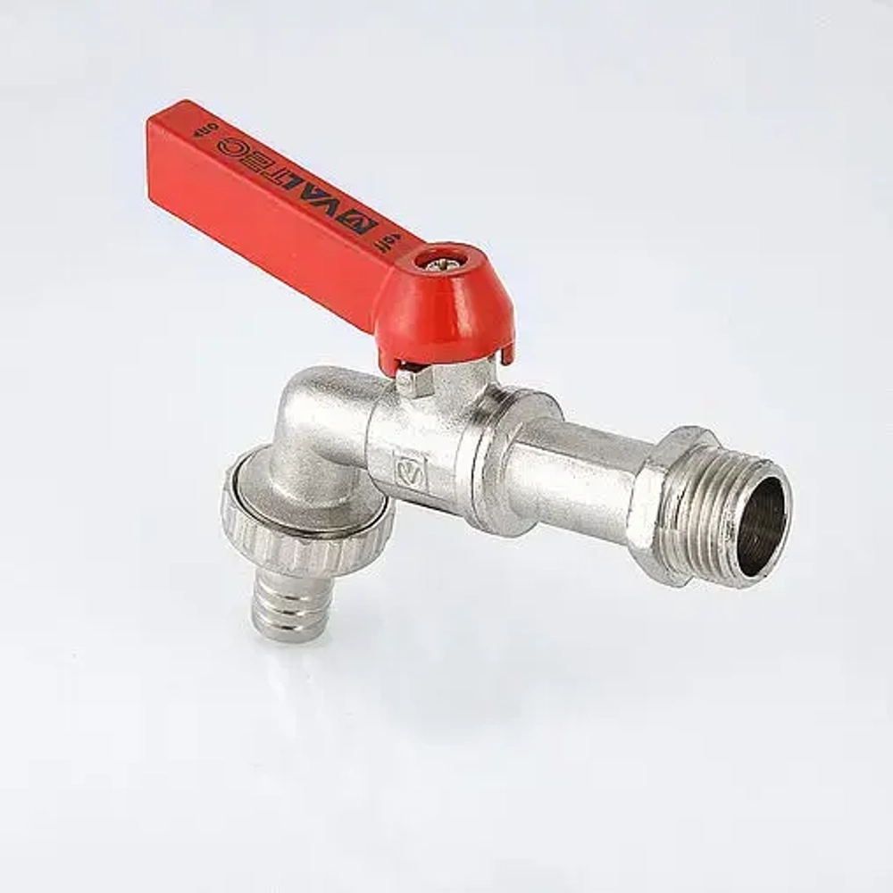 Кран шаровый со штуцером ¾"н x ¾"н x 19ш Valtec VT.051.N.05