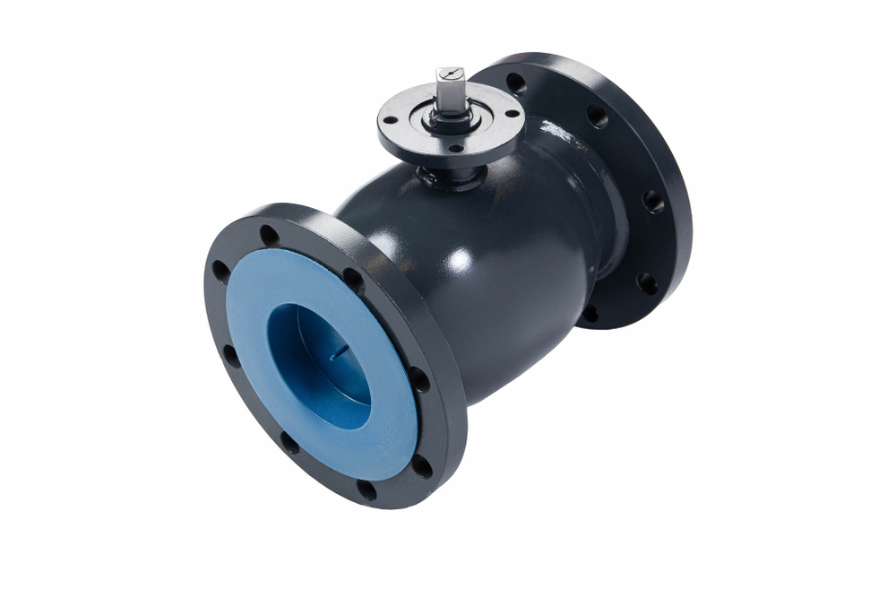 Ридан RJIP Premium 065N0352GR — Кран шаровой FF DN150 PN25 GF (фланцевый, под привод, стандартный проход)