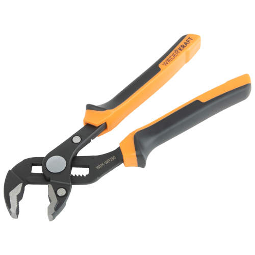 WDK-WP250 Переставные клещи c двухкомпонентной рукоятью, 250 мм., рабочий диапазон 0-42 мм.