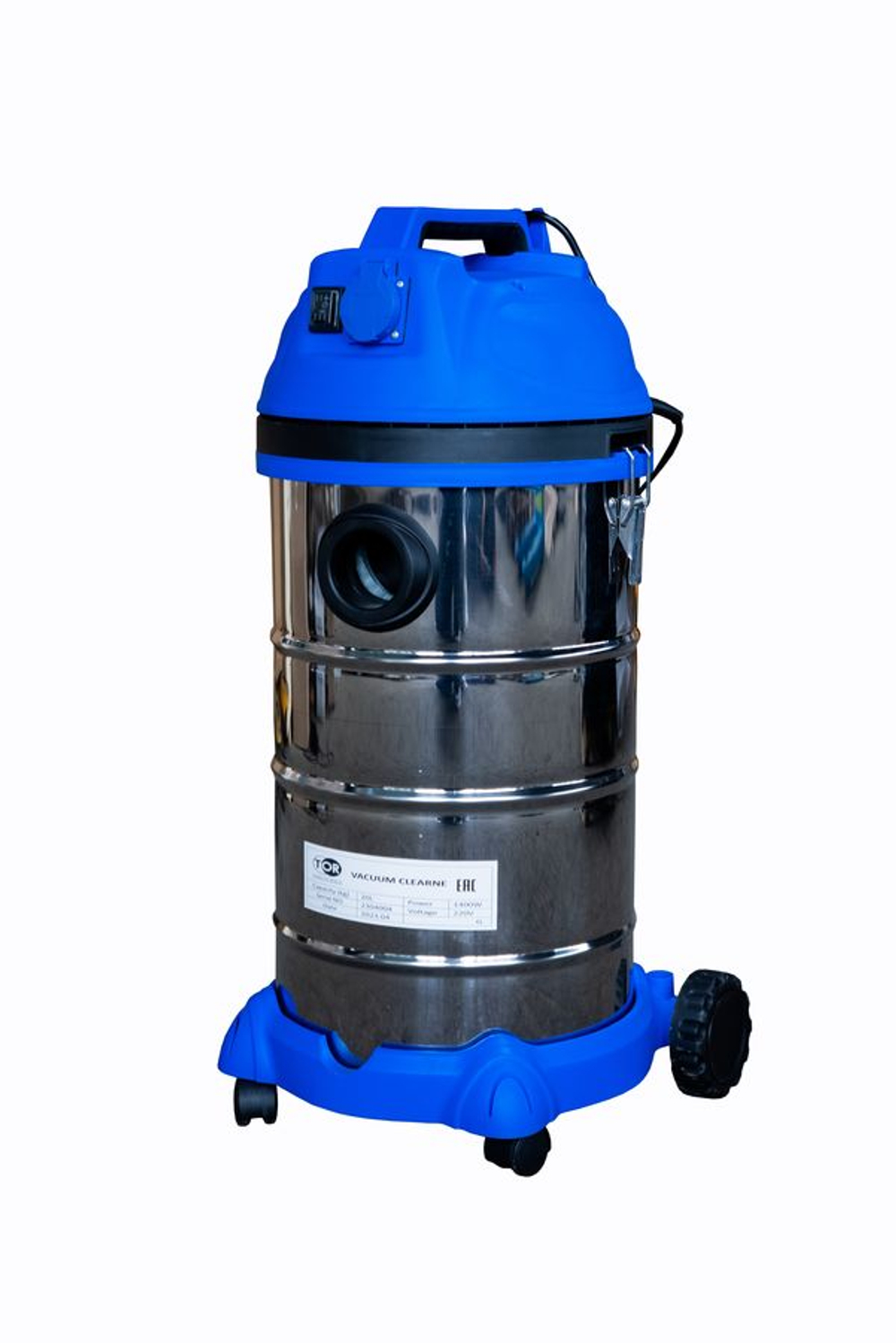 Пылесос строительный 40 л 1600Вт с розеткой 220В TOR TVC40