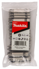 Насадка PH2, 50 мм, E-form (MZ), 50 шт Makita B-26571