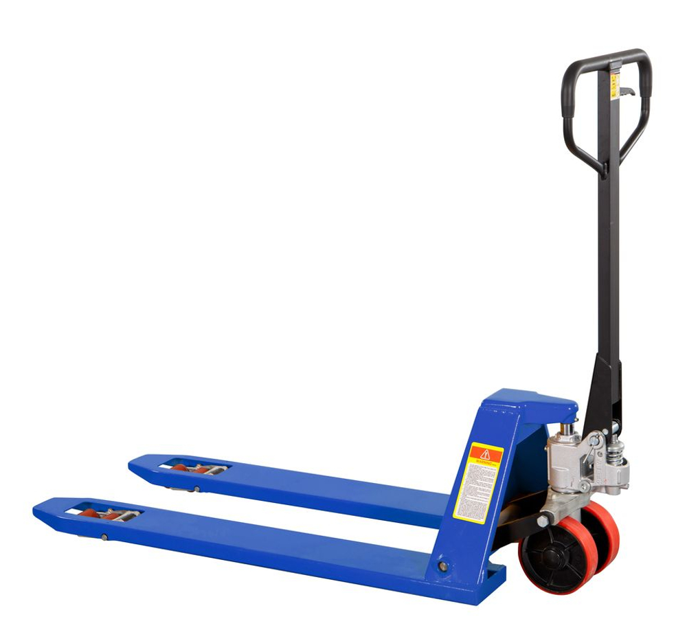 Тележка гидравлическая низкопрофильная 51 мм 2000 кг 1150 мм нейлоновые колеса TOR RHP(BF) PRO