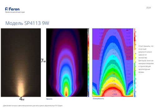 Светодиодный светильник тротуарный (грунтовый) Feron SP4113 9W зеленый 230V IP67 32113