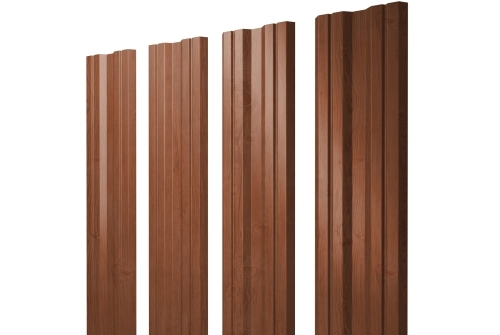 Штакетник Twin с прямым резом 0,45 Print Elite Rowan Twin с прямым резомColor