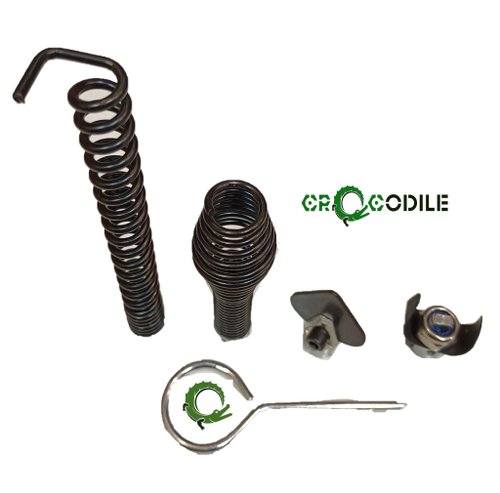 CROCODILE Комплект насадок для прочистных спиралей 16мм. 50300-16-Н5