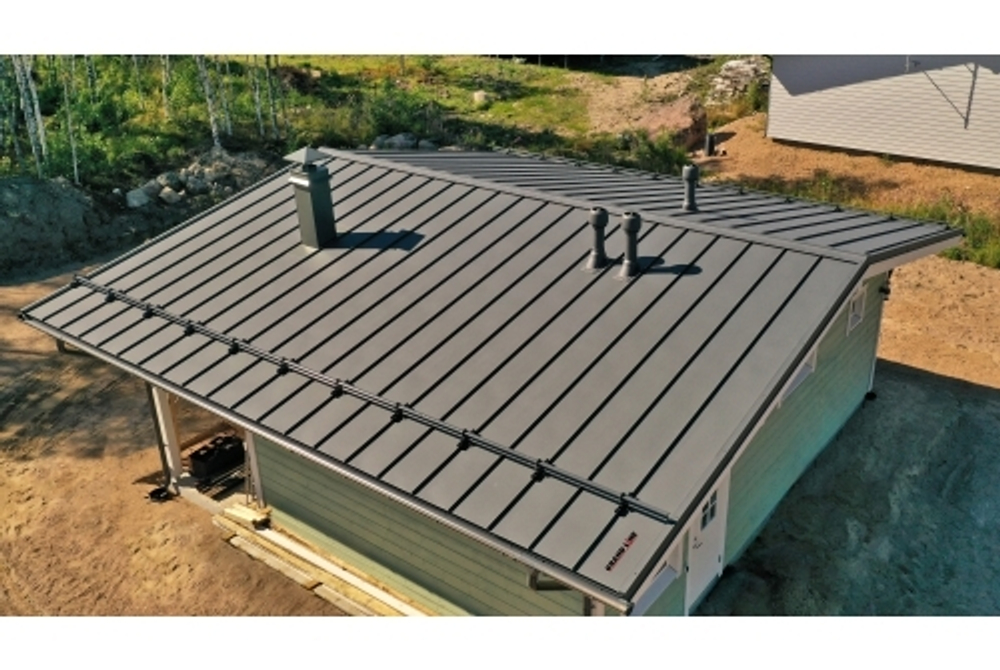 Кликфальц Grand Line 0,5 Rooftop Бархат с пленкой на замках RR 32 темно-коричневый