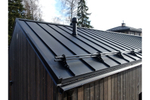 Кликфальц Pro Grand Line 0,5 Satin Matt с пленкой на замках RAL 9005 черный