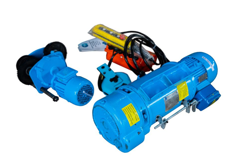 Таль передвижная 1т 6м 380В электрическая канатная TOR CD PRO