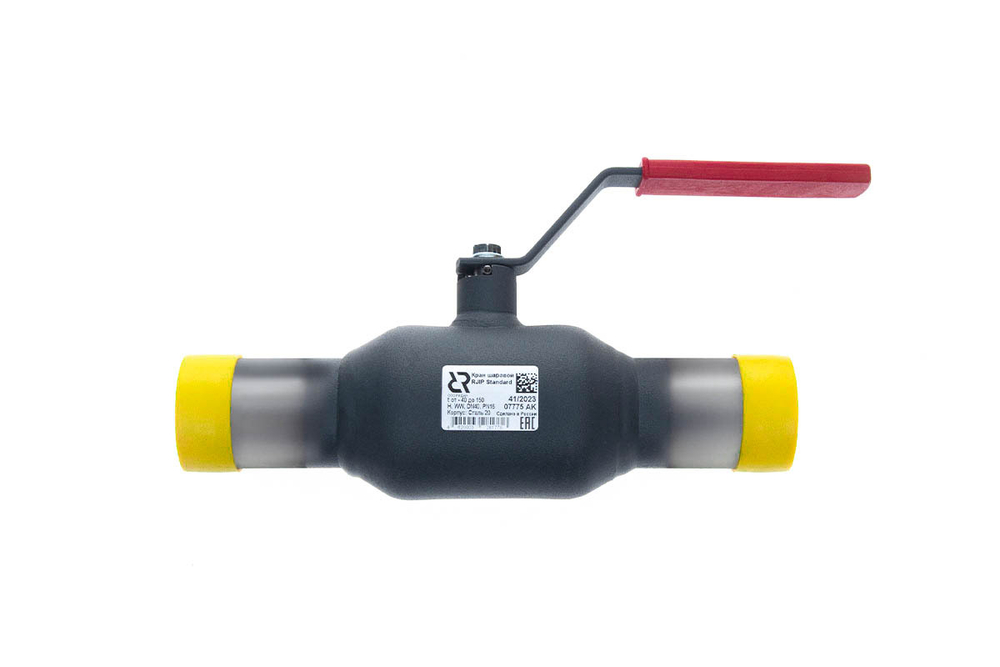 Ридан RJIP Standard 065N9610R — Кран шаровой WW DN150 PN16 (приварной, с рукояткой, стандартный проход)