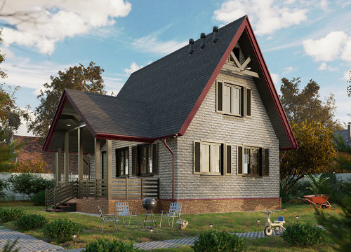 Угол Дюфур, Доломиты для фасадных панелей