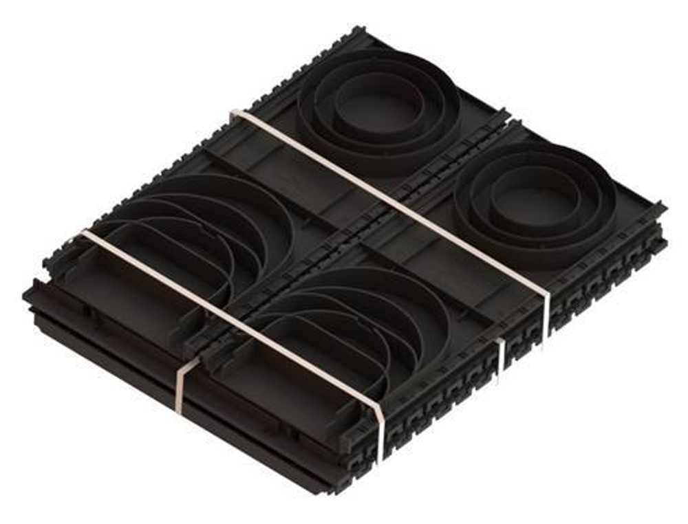 Пескоуловитель сборный PolyMax Basic DN200 h600 с высоким бортом