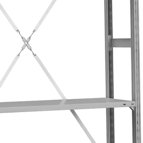 Стеллаж металлический Универсал, 2500x1000x300 мм. Полки: метал. 5 шт. (ТСУ 25100350)