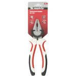 Плоскогубцы WHite Nickel, 180 мм, никелированные, трехкомпонентные рукоятки Matrix