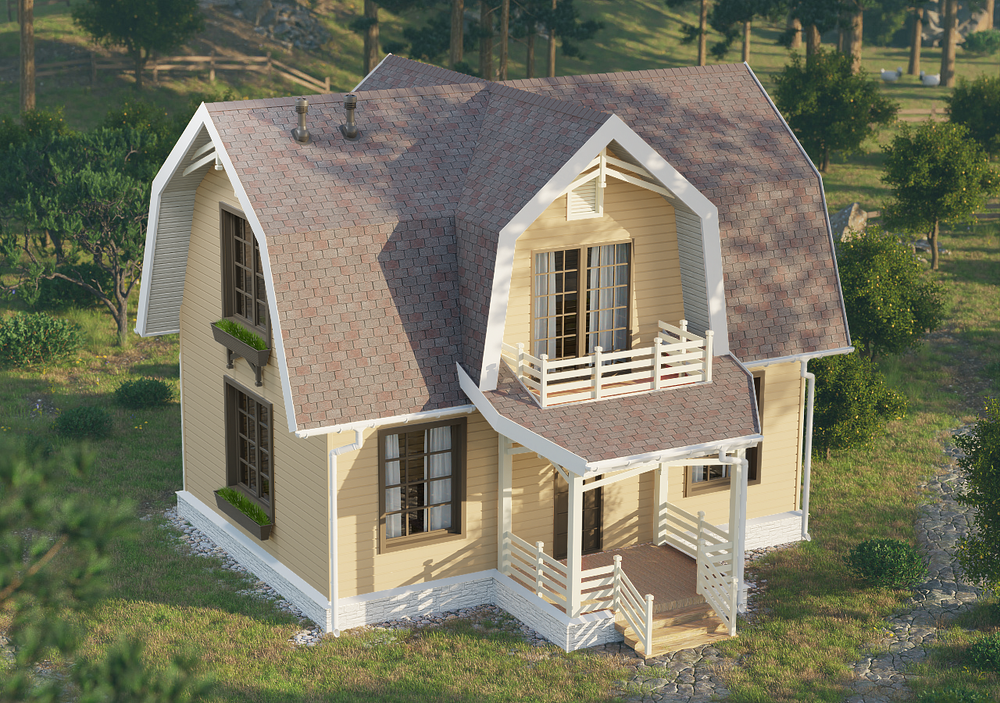Заглушка желоба Lux, пломбир