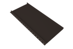 Кликфальц mini Grand Line 0,5 GreenCoat Pural BT с пленкой на замках RR 32 темно-коричневый (RAL 8019 серо-коричневый)