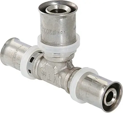 Тройник пресс редукционный 26мм x 20мм x 26мм Valtec VTm.231.N.262026
