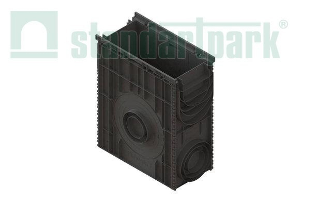 Пескоуловитель сборный PolyMax Basic DN200 h600 с высоким бортом