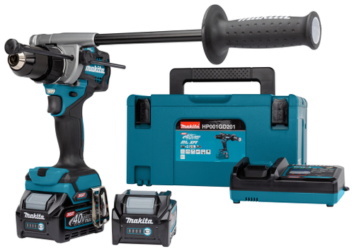Ударная дрель-шуруповерт XGT Makita HP001GD201