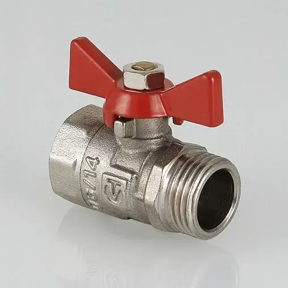 Кран шаровый ½"в x ½"н Valtec Compact VT.093.N.04