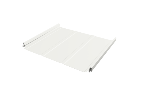 Кликфальц Pro Line Grand Line 0,45 Drap TX с пленкой на замках RAL 9003 сигнальный белый