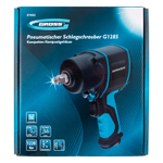 Гайковерт пневматический ударный G1285, 1/2, Twin Hammer, 1220Нм, 6500 об/мин, композитный Gross