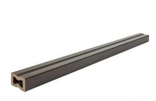 Лага ПВХ 35*40*4000мм для террасной доски (с канавкой для "бесшовного" кляймера)