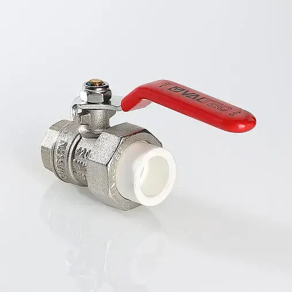 Кран шаровый с переходом на пп трубу 20мм x ½"в Valtec VTp.742.0.02004
