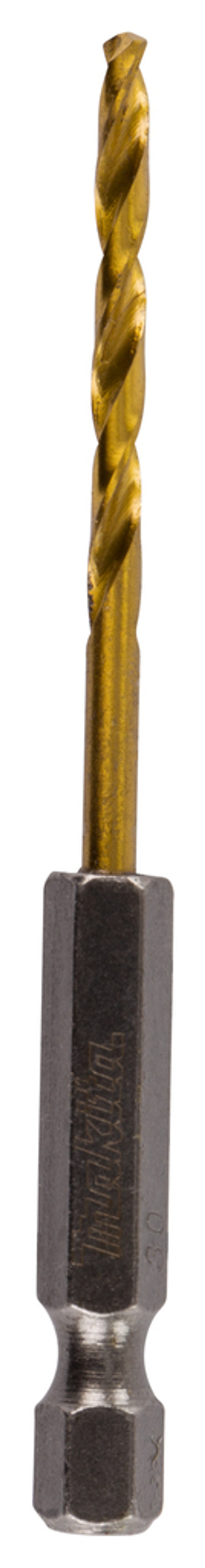 Сверло по металлу HSS-TiN 3x100 мм, 1/4 Makita D-14928