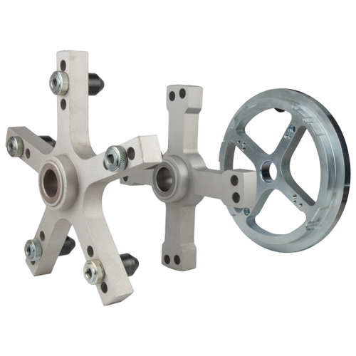 WDK-AB4054 Адаптер универсальный фланцевый для колес грузовых а/м (5лучевой+4лучевой)