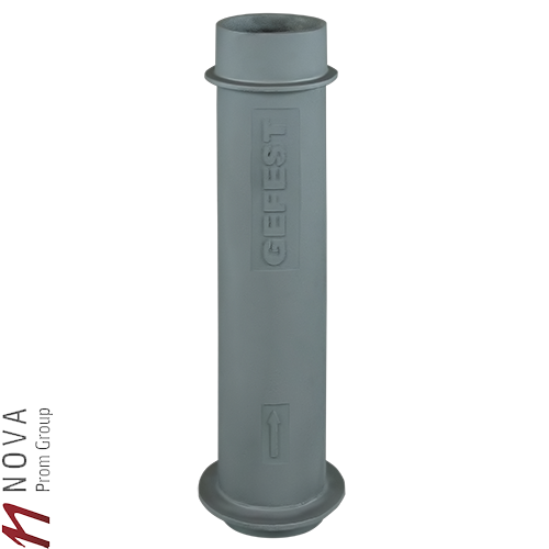 Труба стартовая чугунная L500мм d-115мм GFS нижняя (м/п, м/м)