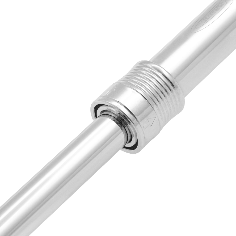 Ключ-трещотка телескопический 1/2", 305-445 мм, CrV, 72 зуба, с быстрым сбросом, хром Gross