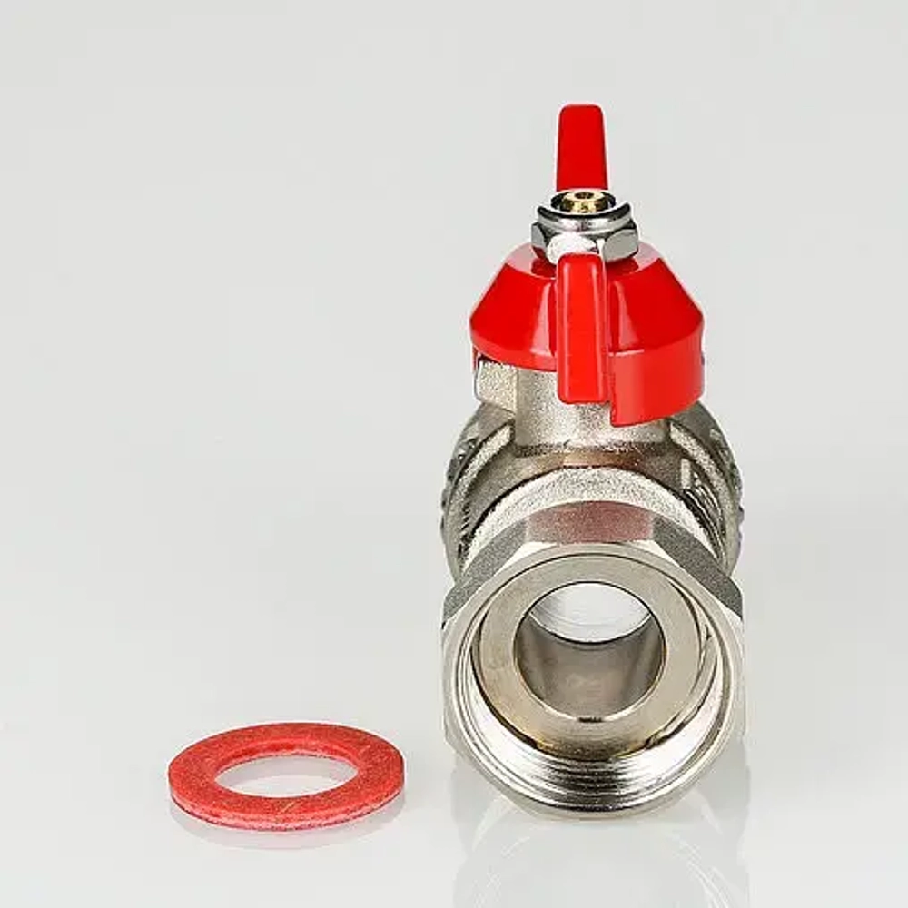 Кран шаровый с накидной гайкой ½"в x ¾"нг Valtec VT.241.N.0405