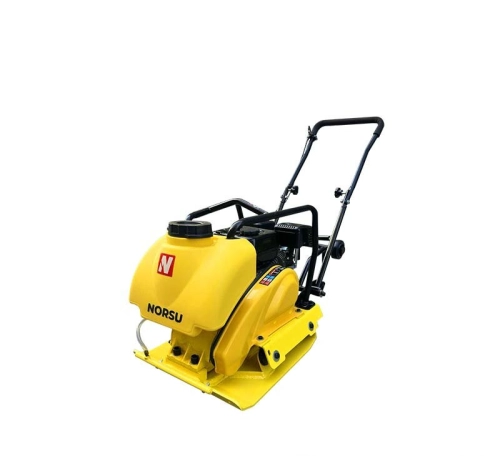 Виброплита бензиновая прямоходная (колесный комплект, бак для воды) NORSU RF-80TL