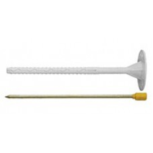 Дюбель для изоляции с металлическим гвоздем и термоголовкой IZL-T 10х180