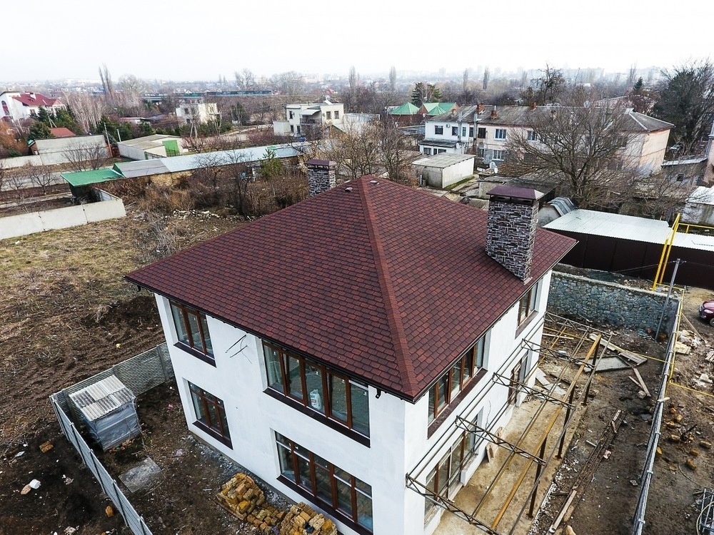 Гибкая черепица Standard, Крона, Коричневый