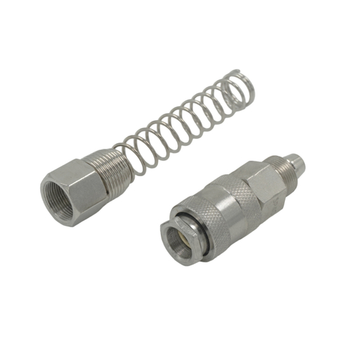 OPT-740SPS Соединение быстросъемное пневматическое с пружинкой, резьба 1/2"