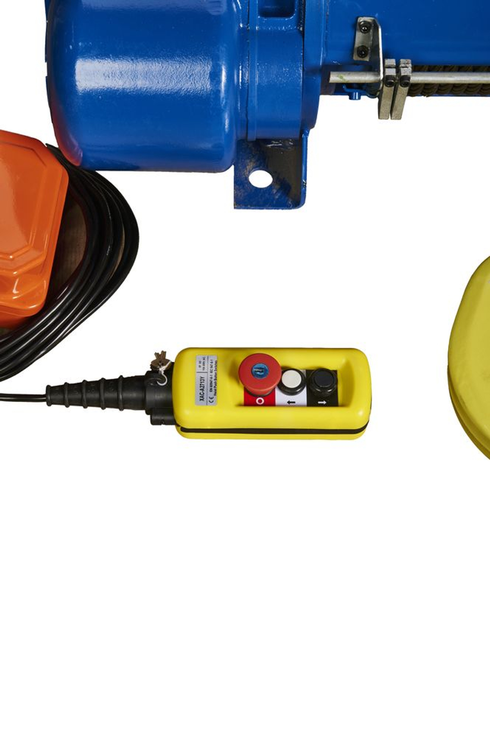 Таль стационарная на лапах 3,2т 9м 380В электрическая канатная TOR CD