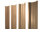 Штакетник П-образный В с прямым резом 0,45 Print Elite Honey Wood TwinColor
